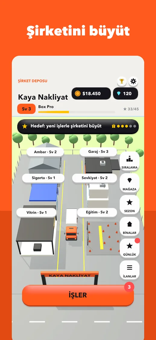 App Store ekranı: Şirketini büyüt